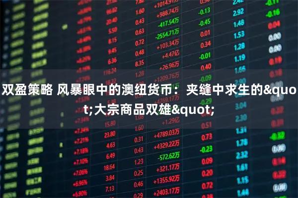 双盈策略 风暴眼中的澳纽货币：夹缝中求生的&quot;大宗商品双雄&quot;