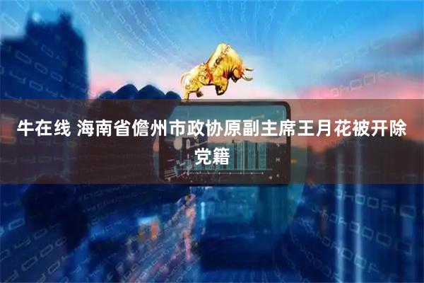 牛在线 海南省儋州市政协原副主席王月花被开除党籍